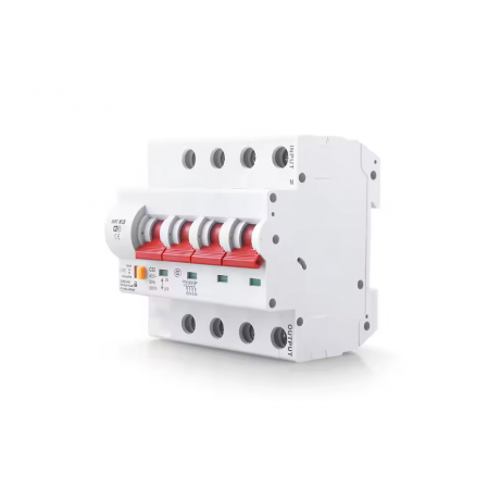 HBRK04 เซอร์กิตเบรคเกอร์ไฟฟ้าอัจฉริยะ 4สวิตซ์ WIFI 230V สั่งงานผ่านแอพมือถือ ตัดทริปเองได้ LN