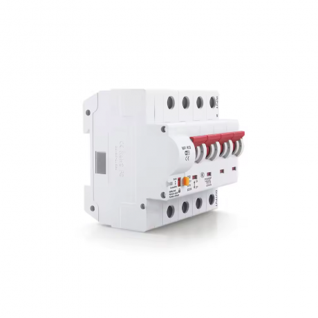 HBRK04 เซอร์กิตเบรคเกอร์ไฟฟ้าอัจฉริยะ 4สวิตซ์ WIFI 230V สั่งงานผ่านแอพมือถือ ตัดทริปเองได้ LN