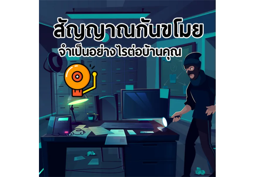 สัญญาณกันขโมย จำเป็นอย่างไรต่อบ้านของคุณ
