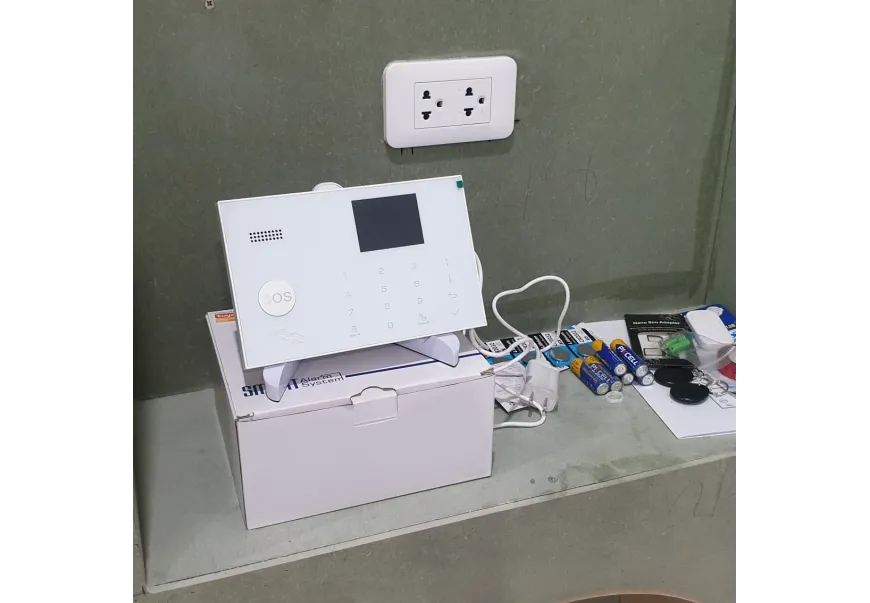 งานติดตั้ง สัญญาณกันขโมยและกล้องวงจรปิด หมู่บ้านโกลเด้นนีโอ ฉะเชิงเทรา