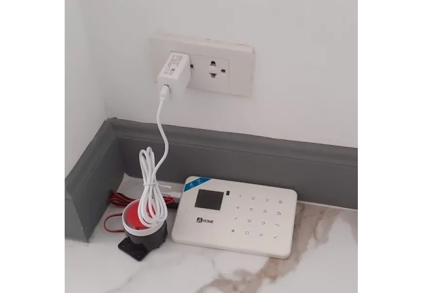 งานติดตั้งสัญญาณกันขโมยไร้สายจากลูกค้าย่านบางปู จังหวัดสมุทรปราการ