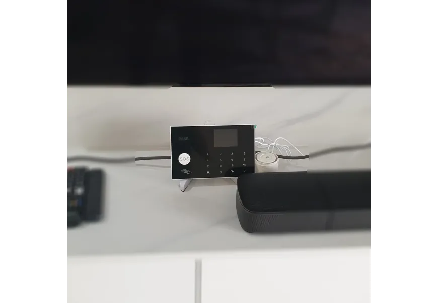 งานติดตั้ง สัญญาณกันขโมย หมู่บ้าน มรตรี พฤกษาชล2