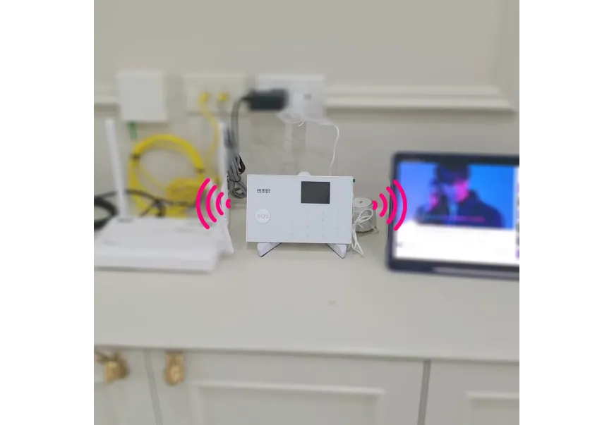 งานติดตั้ง สัญญาณกันขโมย บ้านเดี่ยว หมู่บ้านย่านรามอินทรา-คู้บอน