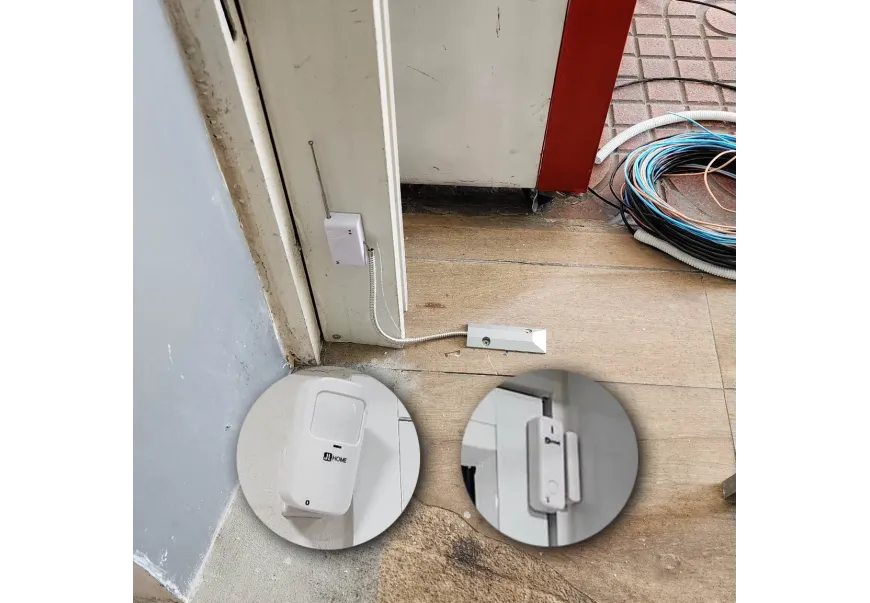 งานติดตั้ง สัญญาณกันขโมย บ้านเดี่ยวซอยสวนมะลิ1