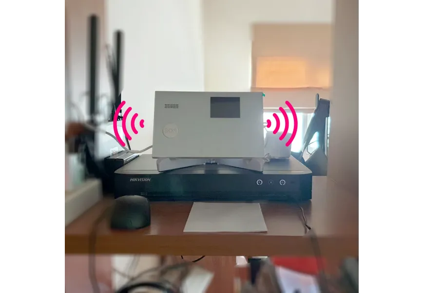 งานติดตั้ง สัญญาณกันขโมย หมู่บ้าน สัมมากร2 รามคำแหง