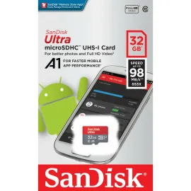 32GB-B SanDisk Ultra microSD UHS-I  Card 32GB