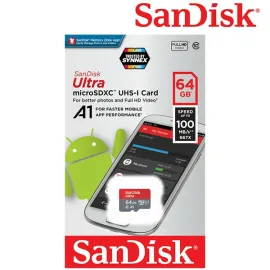 64GB-B SanDisk Ultra microSD UHS-I  Card 64GB