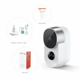 CM-B03 กล้องวงจรปิดไร้สายเเบบใช้แบตเตอรี่ WIFI คมชัด มีลำโพงในตัว มีแสงไฟอินฟาเรดทำงานยามค่ำคืน