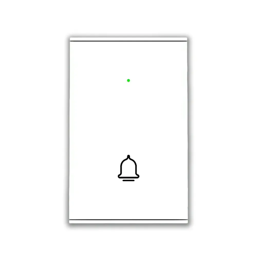 DB32-B กริ่งประตูบ้านไร้สาย วัสดุต้านเชื้อแบคทีเรียปลอดภัยต่อสิ่งแวดล้อม