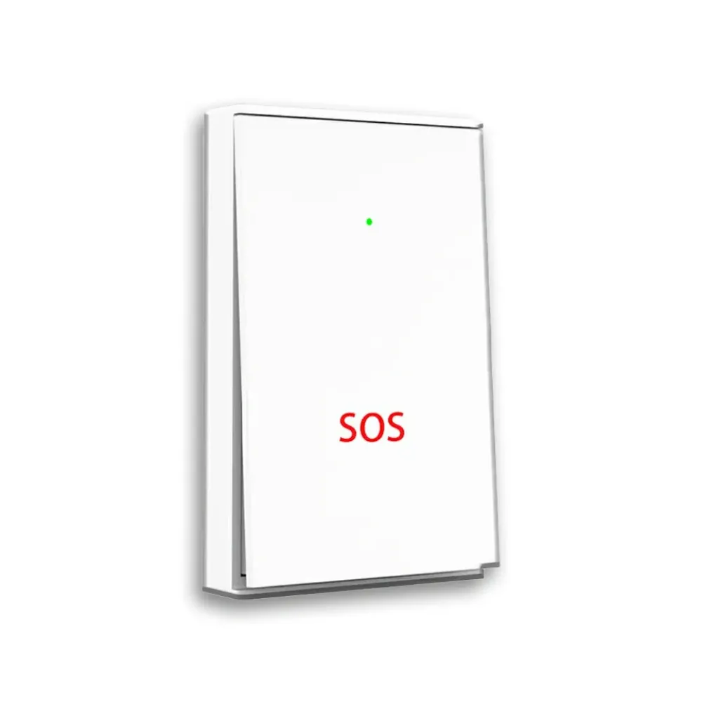 DB32-S ปุ่มกดไร้สาย ปุ่มฉุกเฉิน กริ่งไร้สาย วัสดุต้านเชื้อแบคทีเรียปลอดภัยต่อสิ่งแวดล้อม