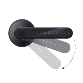 HDL10 ลูกบิดประตูอัฉริยะรองรับการปลดล็อคด้วยลายนิ้วมือ