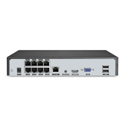 NVR-PA02 เครื่องบันทึก 8MP 1080P 4K POE NVR 2-way Audio