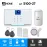 S100-27 ชุดสัญญาณกันขโมยบ้านไร้สายและบ้านอัจฉริยะ แจ้งเตือนผ่านการโทร2G/แอพมือถือWifi/SMS ความเคลื่อนไหว1