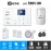 S101-30 ชุดสัญญาณกันขโมยบ้านไร้สายและบ้านอัจฉริยะ แจ้งเตือนผ่านการโทร3G-4G/แอพมือถือWifi/SMS ความเคลื่อนไหว1 ประตู 1
