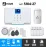 S104-27 ชุดสัญญาณกันขโมยบ้านไร้สายและบ้านอัจฉริยะ แจ้งเตือนผ่านการโทร2G/แอพมือถือWifi/SMS ความเคลื่อนไหว1 ประตู4