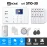 S110-30 ชุดสัญญาณกันขโมยบ้านไร้สายและบ้านอัจฉริยะ แจ้งเตือนผ่านการโทร3G-4G/แอพมือถือWifi/SMS ความเคลื่อนไหว1 ประตู 10