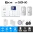 S201-30 ชุดสัญญาณกันขโมยบ้านไร้สายและบ้านอัจฉริยะ แจ้งเตือนผ่านการโทร3G-4G/แอพมือถือWifi/SMS ความเคลื่อนไหว2 ประตู1