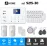 S215-30 ชุดสัญญาณกันขโมยบ้านไร้สายและบ้านอัจฉริยะ แจ้งเตือนผ่านการโทร3G-4G/แอพมือถือWifi/SMS ความเคลื่อนไหว2 ประตู15