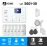 S601-30 ชุดสัญญาณกันขโมยบ้านไร้สายและบ้านอัจฉริยะ แจ้งเตือนผ่านการโทร3G-4G/แอพมือถือWifi/SMS ความเคลื่อนไหว6 ประตู1