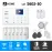S602-30 ชุดสัญญาณกันขโมยบ้านไร้สายและบ้านอัจฉริยะ แจ้งเตือนผ่านการโทร3G-4G/แอพมือถือWifi/SMS ความเคลื่อนไหว6 ประตู2