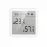 THS03 เซ็นเซอร์ตรวจจับอุณหภูมิและความชื้นแบบมีหน้าจอแสดงผล WIFI / Zigbee มีนาฬิกาในตัว