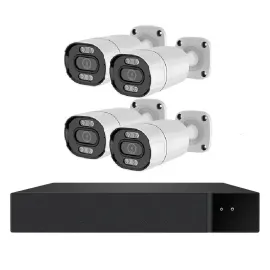 CMRK-PA04 ชุดกล้องวงจรปิดมีสาย เชื่อมต่อสื่อสารผ่านสาย LAN และรองรับการเชื่อมต่อแอพพลิเคชั่น  + Free Hdd 1TB