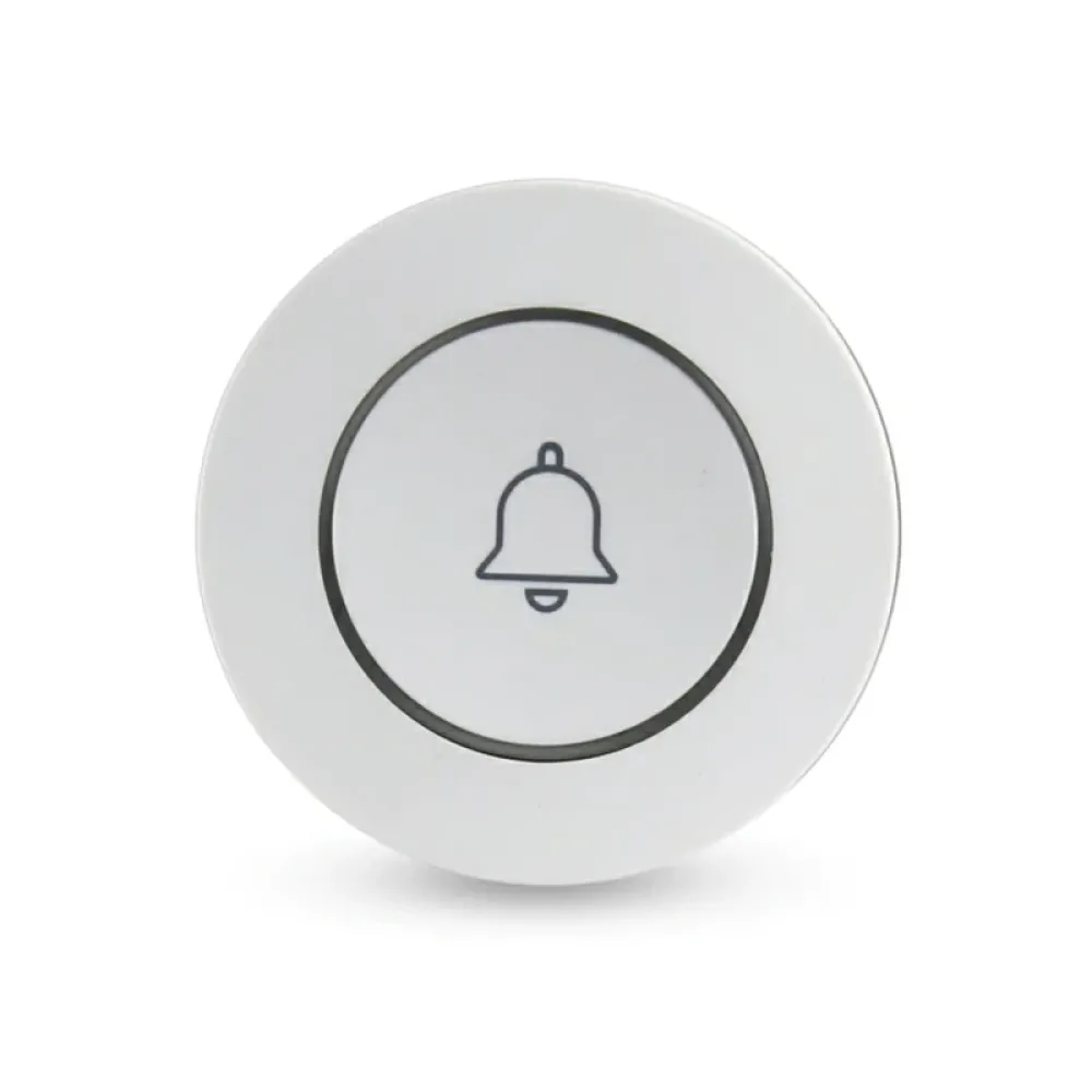 DB12 ปุ่มกระดิ่ง ปุ่มฉุกเฉิน ไร้สาย 433Mhz สำหรับระบบสัญญาณกันขโมยไร้สาย