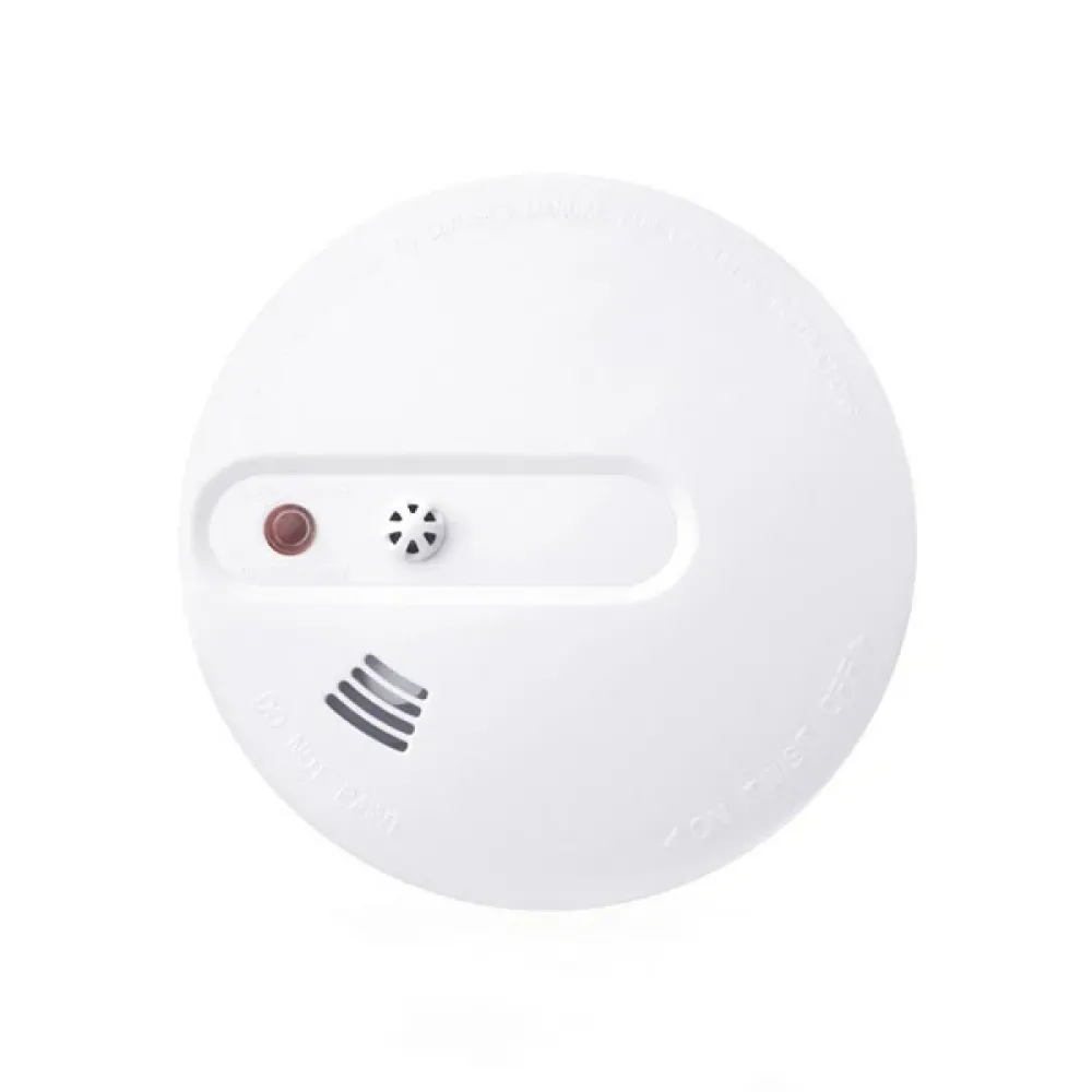 DES10 อุปกรณ์ตรวจจับความร้อนและควันไฟ ไร้สาย มีปุ่มทดสอบและไซเรนเสียงในตัว