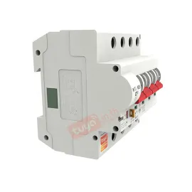 HBRK04 เซอร์กิตเบรคเกอร์ไฟฟ้าอัจฉริยะ 4สวิตซ์ WIFI 230V สั่งงานผ่านแอพมือถือ ตัดทริปเองได้ LN