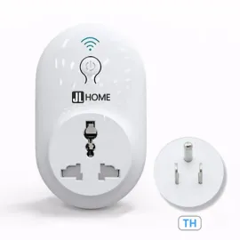 SK72 ปลั๊กอัจฉริยะ สั่งงานด้วยรีโมทและระบบกันขโมยบ้าน มีสวิตซ์เปิดปิดในตัว