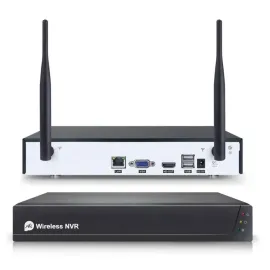 STCC04 ชุดกล้องวงจรปิดไร้สายอัจฉริยะ เชื่อมต่อสื่อสารผ่านระบบ WIFI และรองรับการเชื่อมต่อแอพพลิเคชั่น  + Free Hdd 1TB